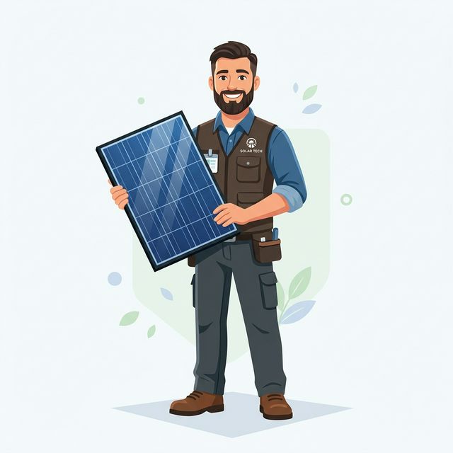 Friendly Solar Technician